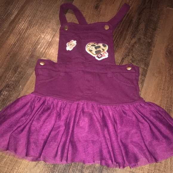 Garanimals overall Dress lace bottom - Picture 2 of 8